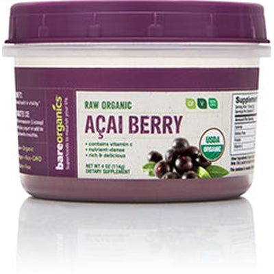 BARE ORGANICS: Organic Acai Powder 4 OZ