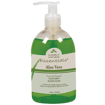 CLEARLY NATURAL Aloe Vera Liquid Glycerine Hand Soap 12 OZ