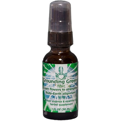 FLOWER ESSENCE Grounding Green Flourish Spray 1 OZ