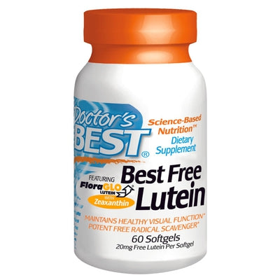 DOCTORS BEST Floraglo 20mg Free Lutein 60 SFG