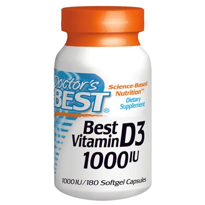 DOCTORS BEST Vitamin D 1000IU 180 SFG