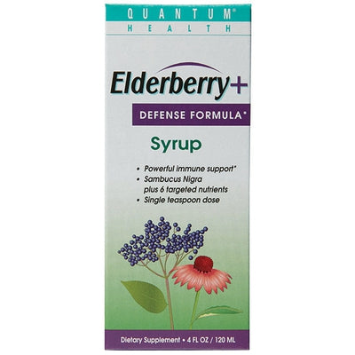 QUANTUM Elderberry+ Syrup 4 OZ