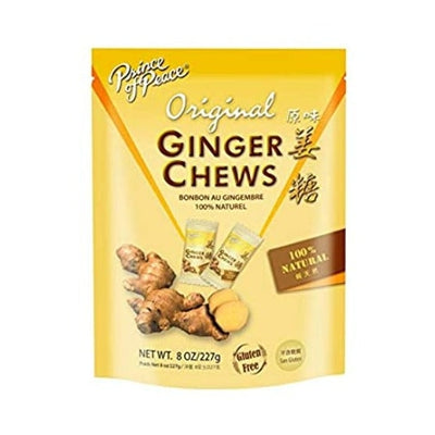 PRINCE OF PEACE  Ginger Chews Original 8 OZ