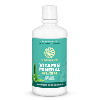 SUNWARRIOR Vitamin Mineral Rush 30 OZ