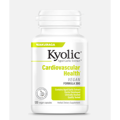 WAKUNAGA Kyolic Formula 300 Cardiovascular Vegan 120 CAP